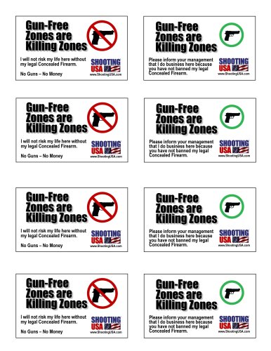 GunFreeZones Cards 8up Small