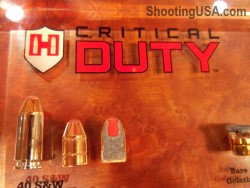 Hornady Critical Duty for Law Enforcement